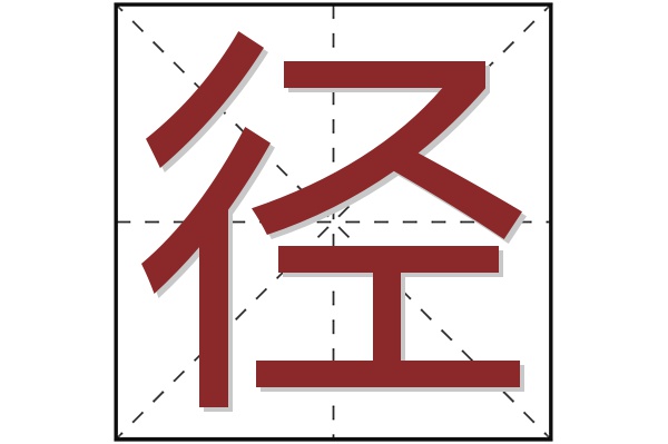 径字