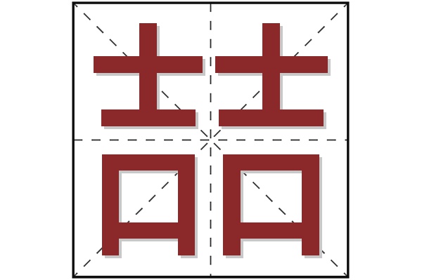 喆字