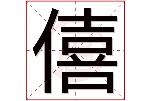 僖字五行属什么,僖字在名字里的含义,僖字起名的寓意