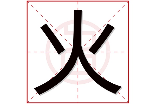 火字五行属什么,火字在名字里的含义,火字起名的寓意